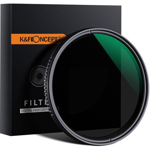 K&F Concept 43mm Nano-D ND8-ND2000 Variable ND Filter Multiresistant Coating (3-11 blendi) - 2